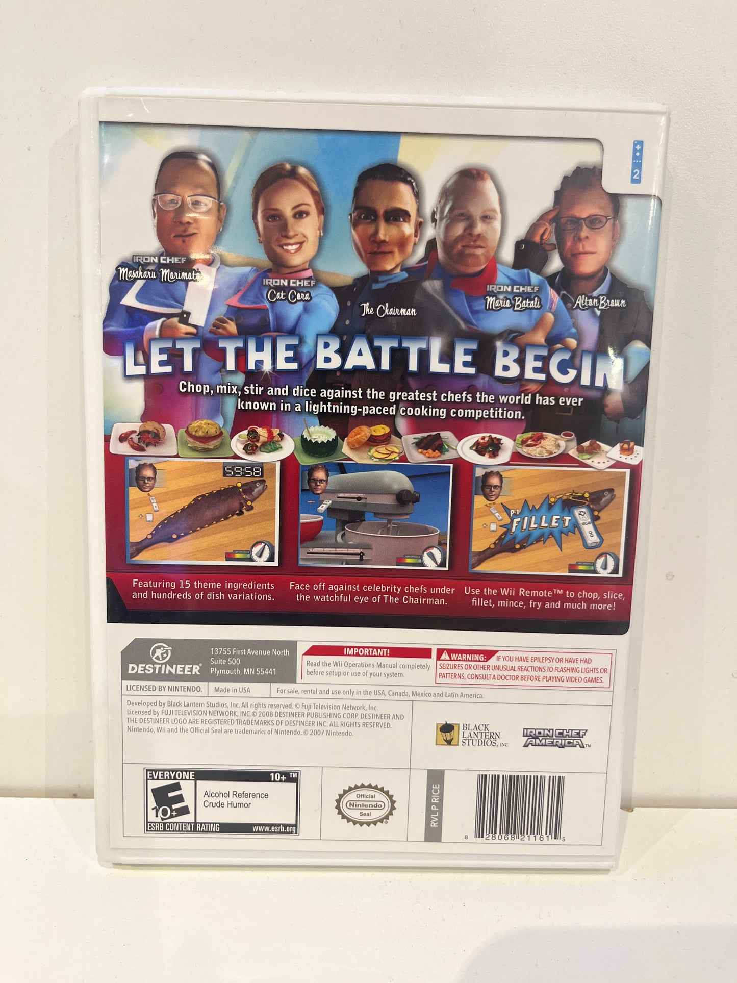 Iron Chef America Supreme Cuisine - Wii