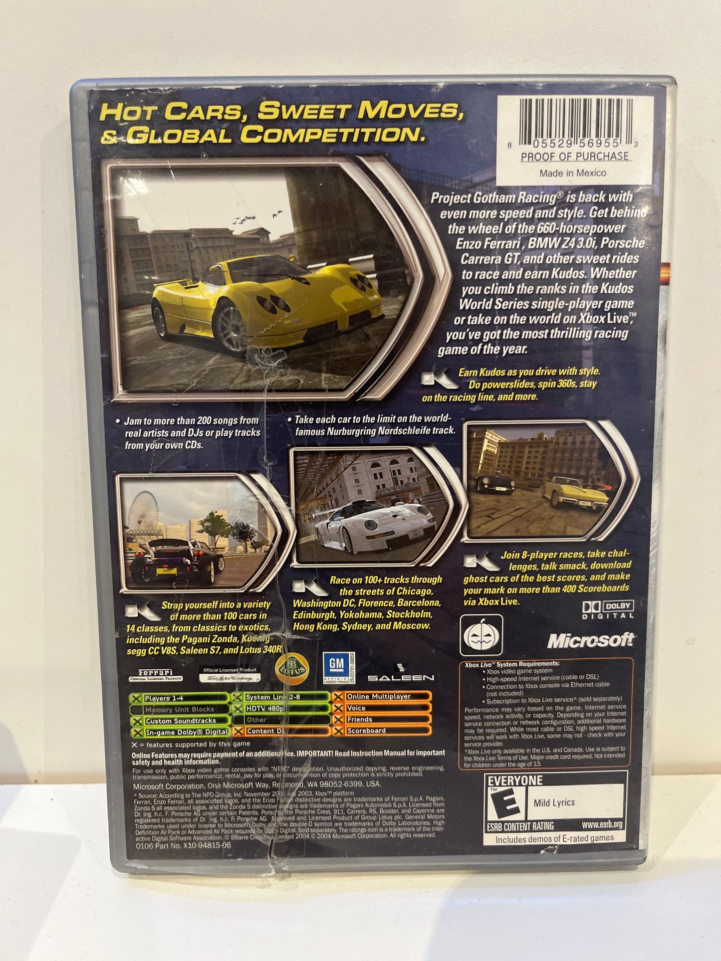 Project Gotham Racing 2 [Platinum Hits] - Xbox