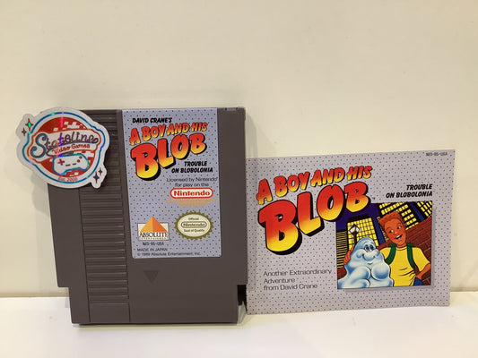 A Boy and His Blob Trouble on Blobolonia - NES