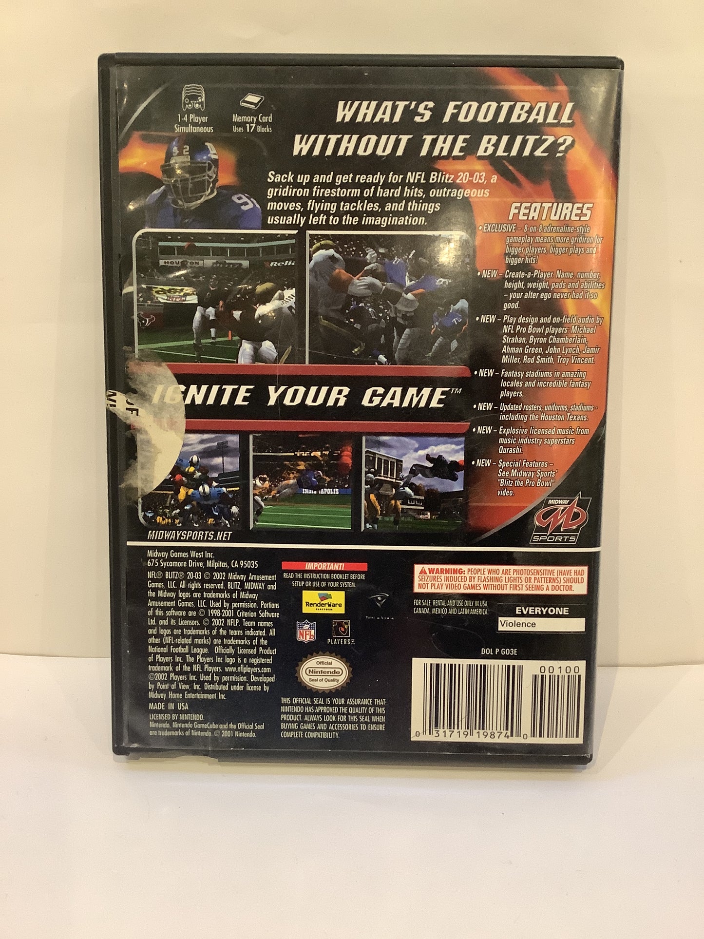 NFL Blitz 2003 - Gamecube