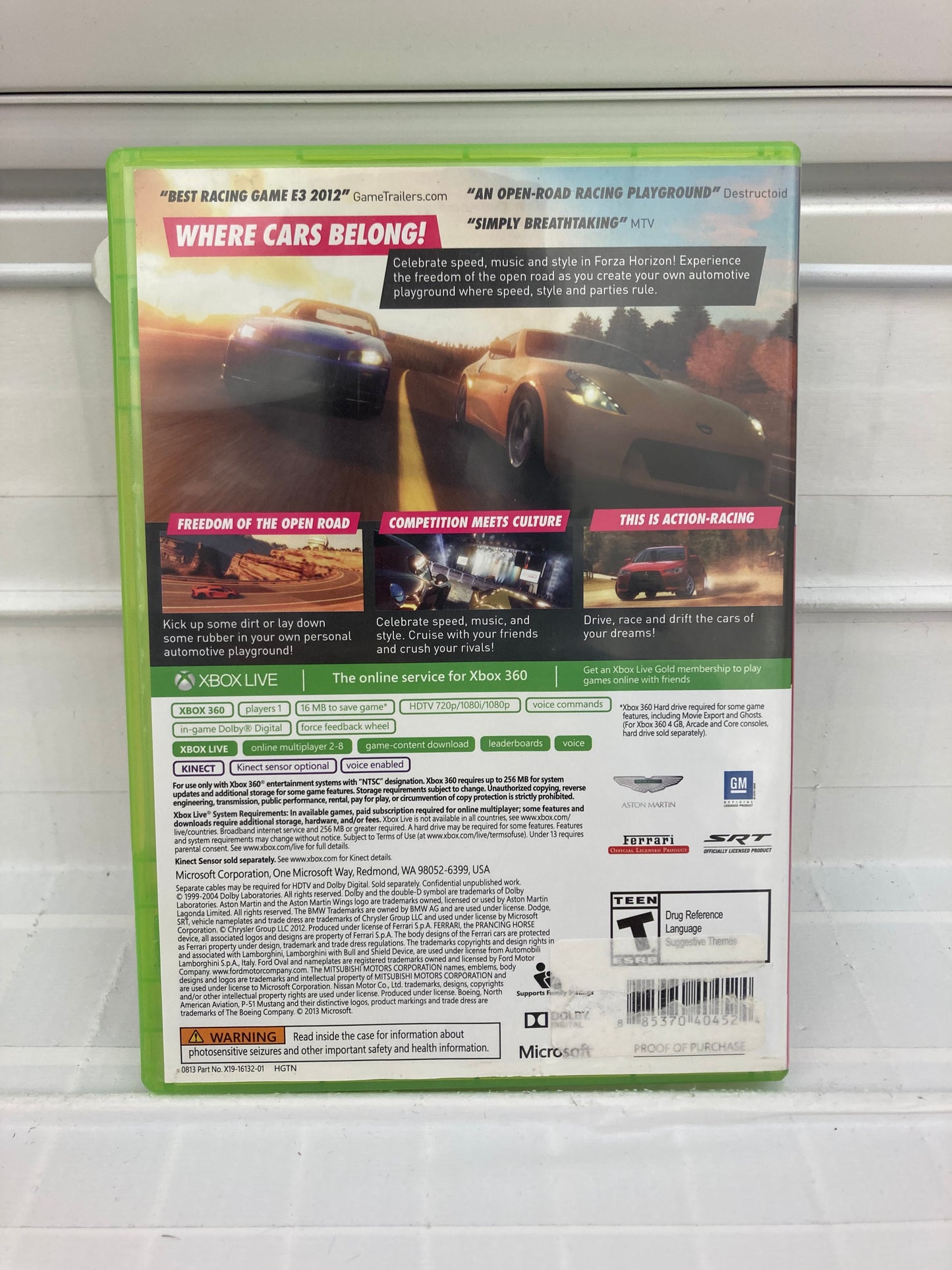 Forza Horizon [Platinum Hits] - Xbox 360