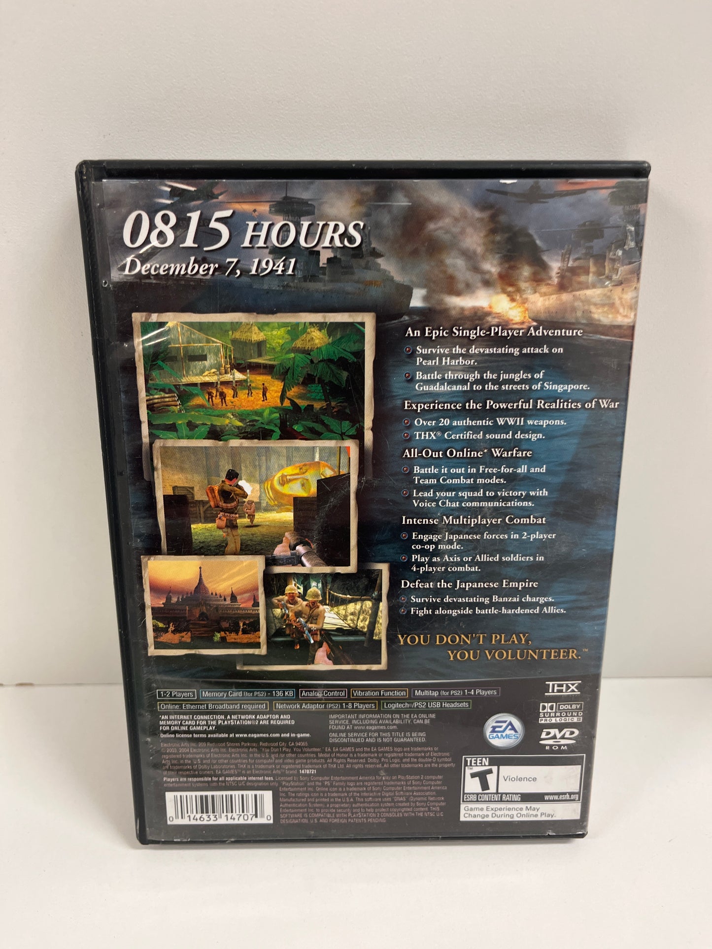 Medal of Honor Rising Sun [Greatest Hits] - Playstation 2