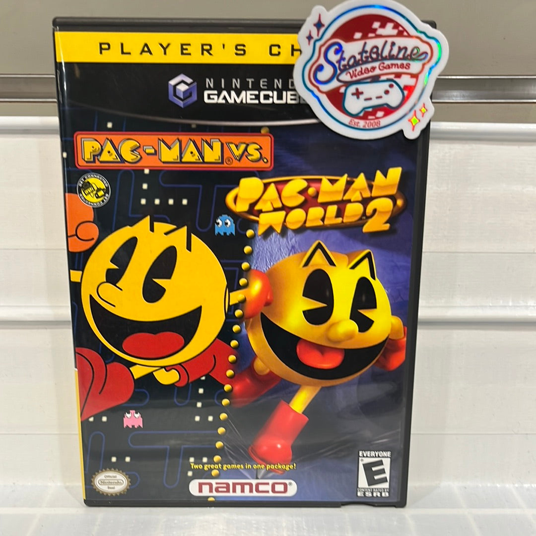 Pacman Gamecube Pac-Man vs & Pac-Man World 2 - Gamecube – Stateline Video Games Inc.
