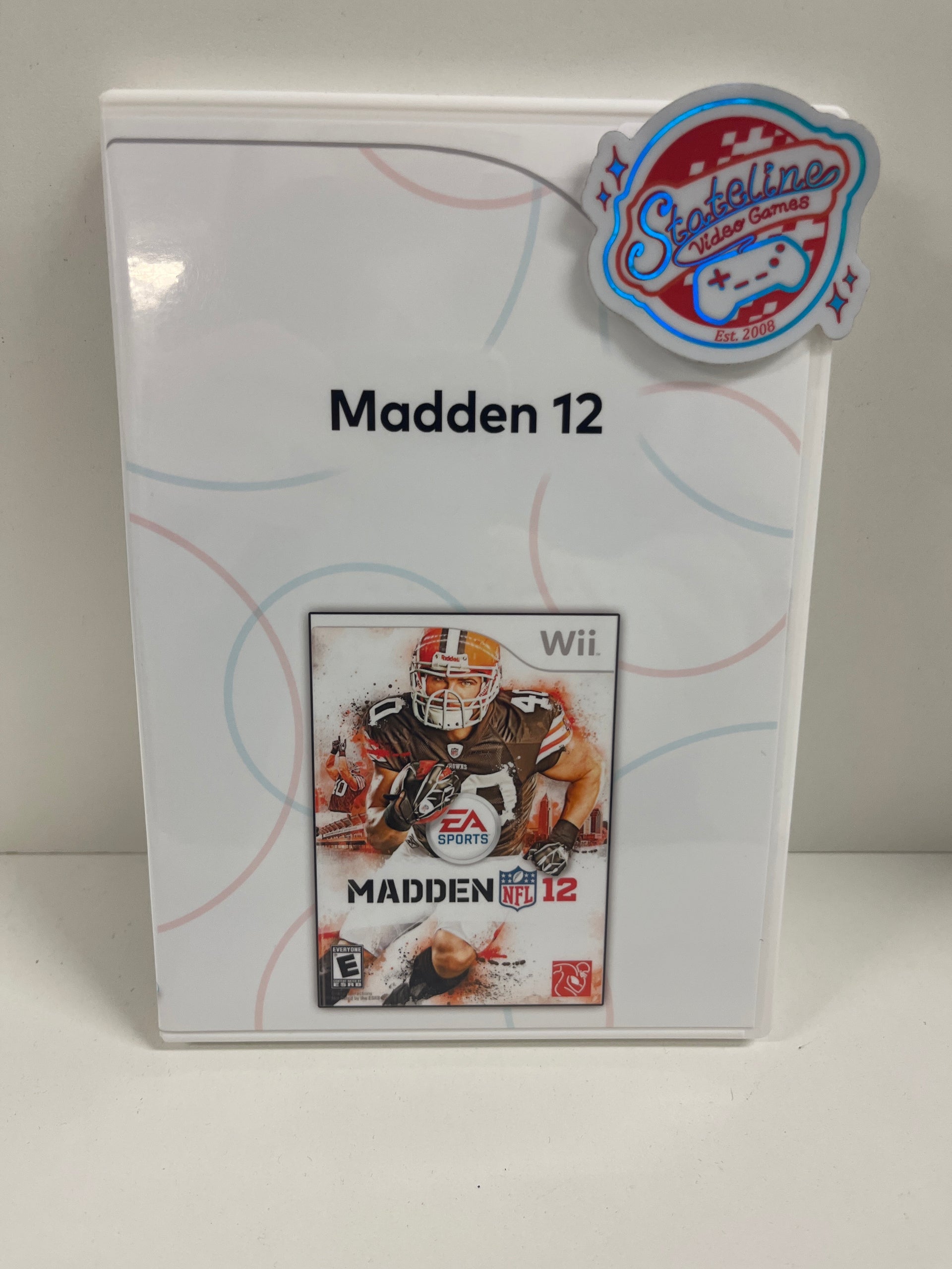 Madden NFL 12 Wii Stateline Artwork