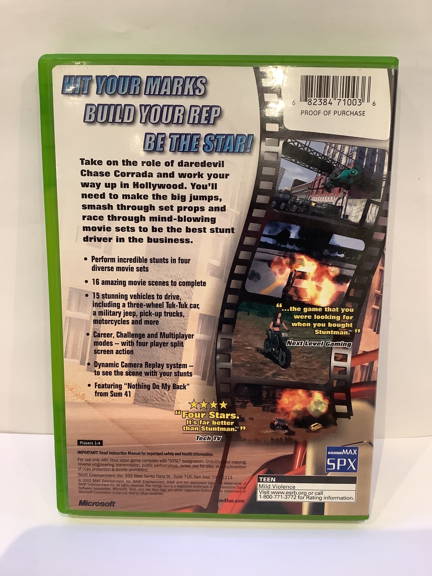 Chase: Hollywood Stunt Driver - Xbox