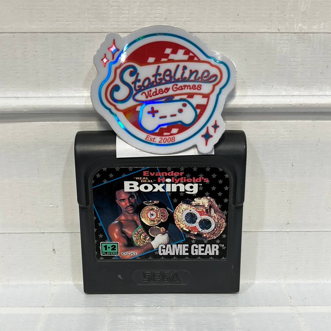 Evander Holyfield's Real Deal Boxing - Sega Game Gear