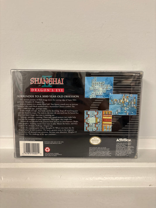 Shanghai II Dragon's Eye - Super Nintendo