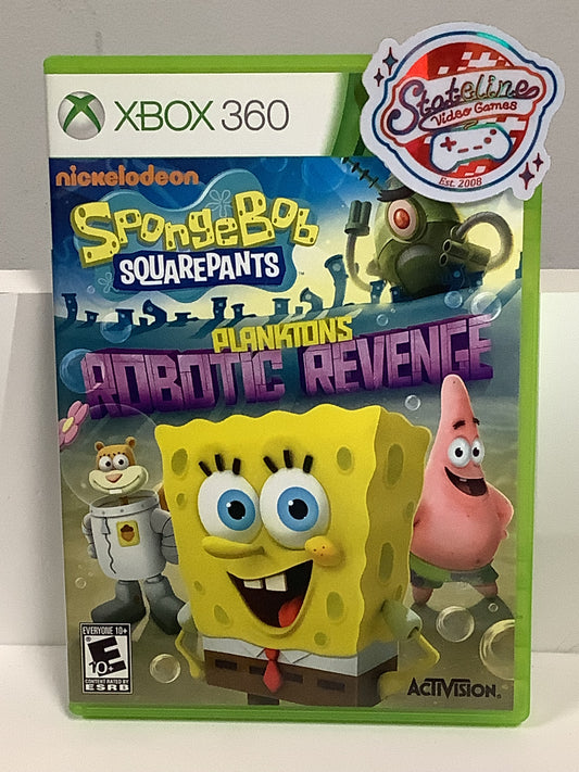 SpongeBob SquarePants: Plankton's Robotic Revenge - Xbox 360