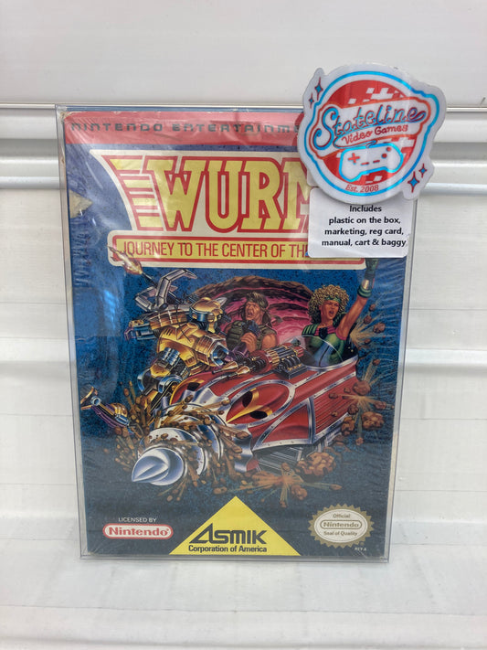 Wurm Journey to the Center of the Earth - NES