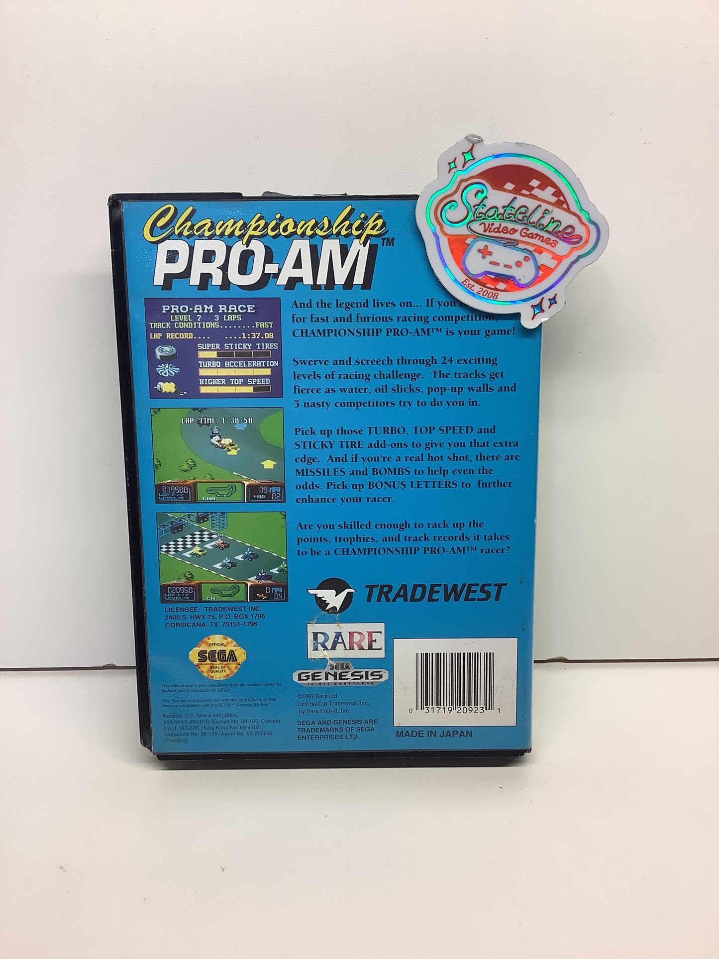 Championship Pro-AM - Sega Genesis