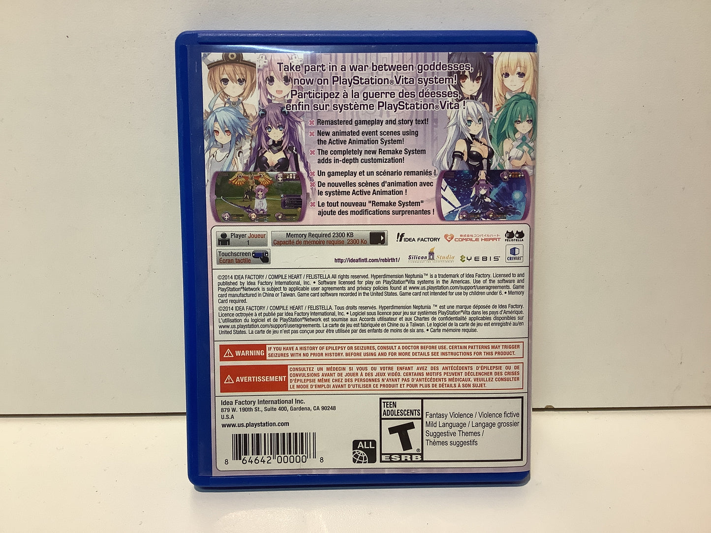 Hyperdimension Neptunia Re;Birth 1 - Playstation Vita