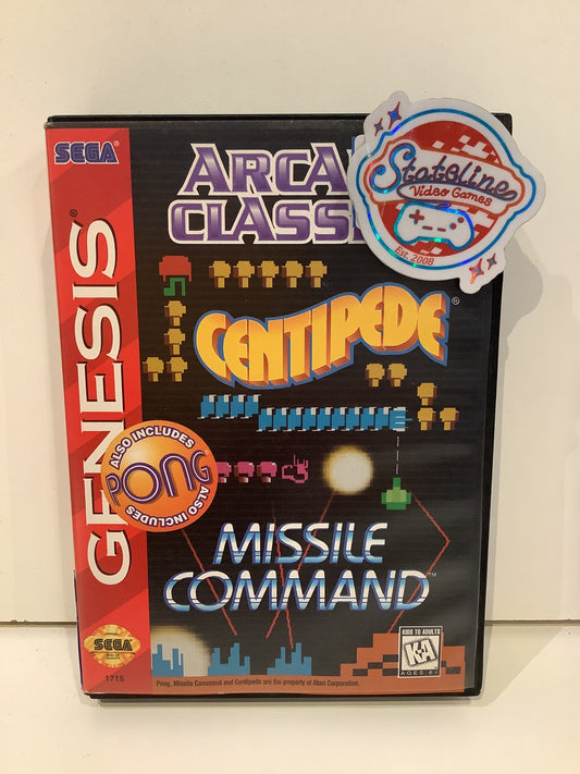 Arcade Classics - Sega Genesis