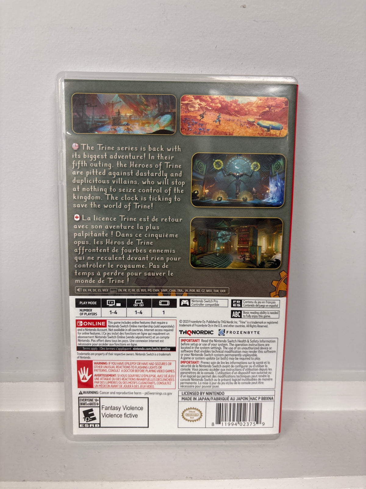 Trine 5: A Clockwork Conspiracy - Nintendo Switch