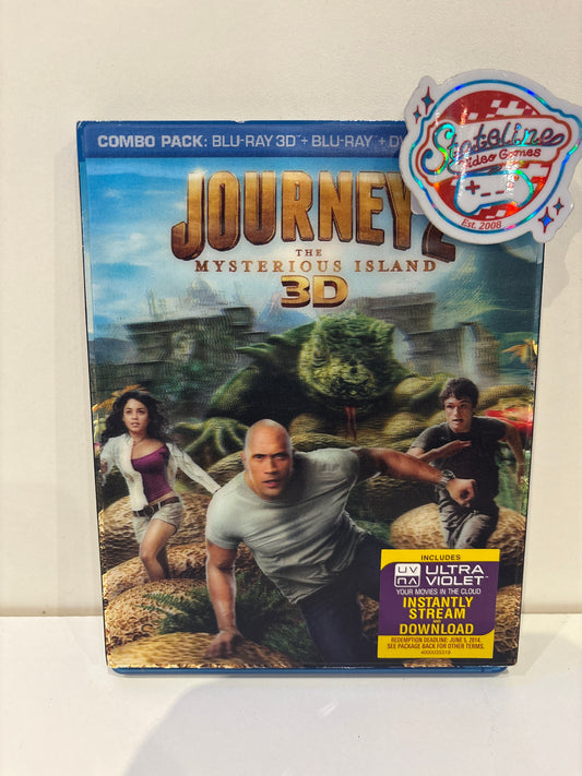 Journey 2: The Mysterious Island 3D - Blu-Ray