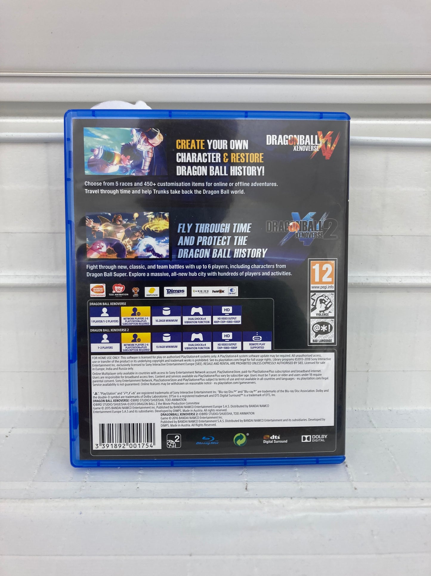 Dragon Ball Xenoverse 1 & 2 Double Pack [PAL] - Playstation 4