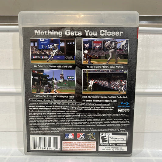 MLB 08 The Show - Playstation 3