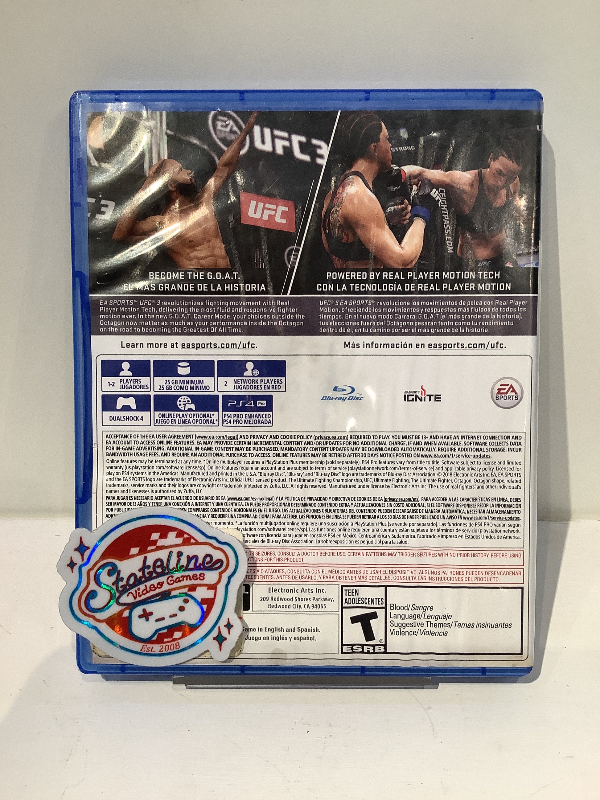 UFC Playstation - Main Image