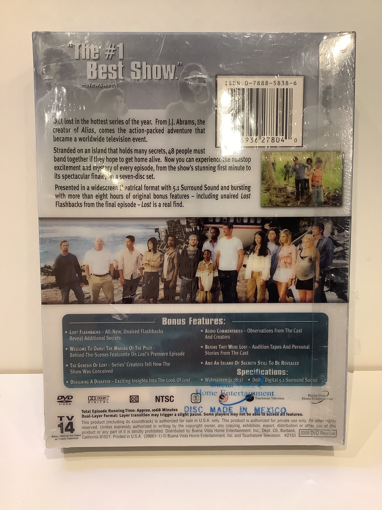Lost: The Complete First Season - DVD