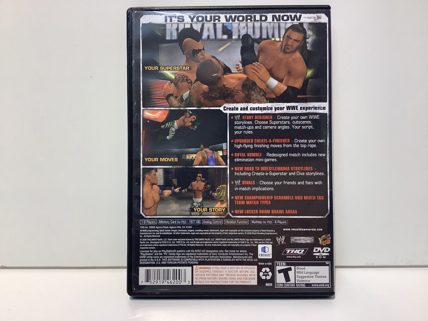 WWE Smackdown vs. Raw 2010 - Playstation 2