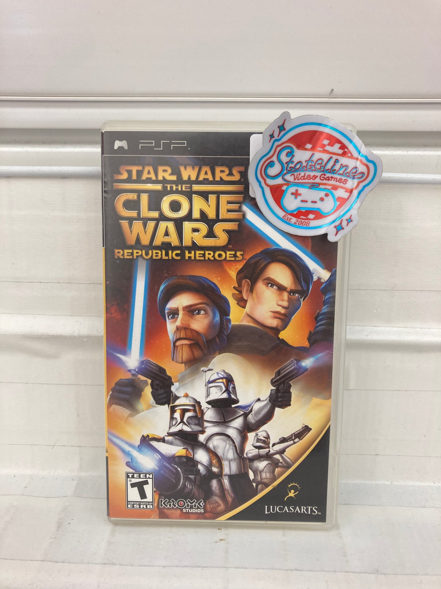 Star Wars Clone Wars Republic Heroes - PSP