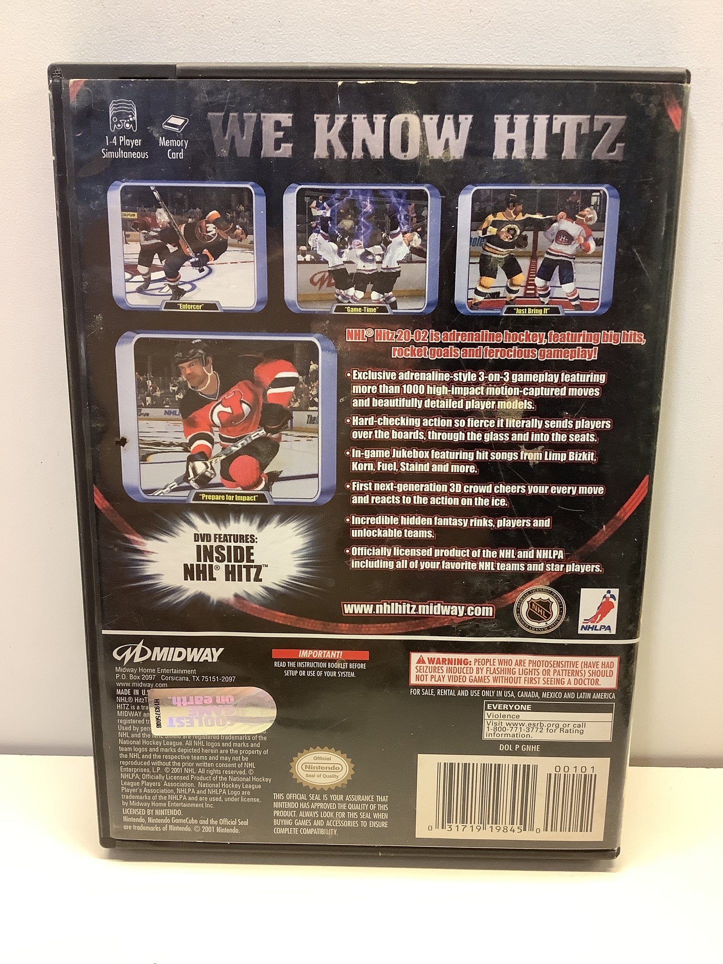 NHL Hitz 2002 - Gamecube