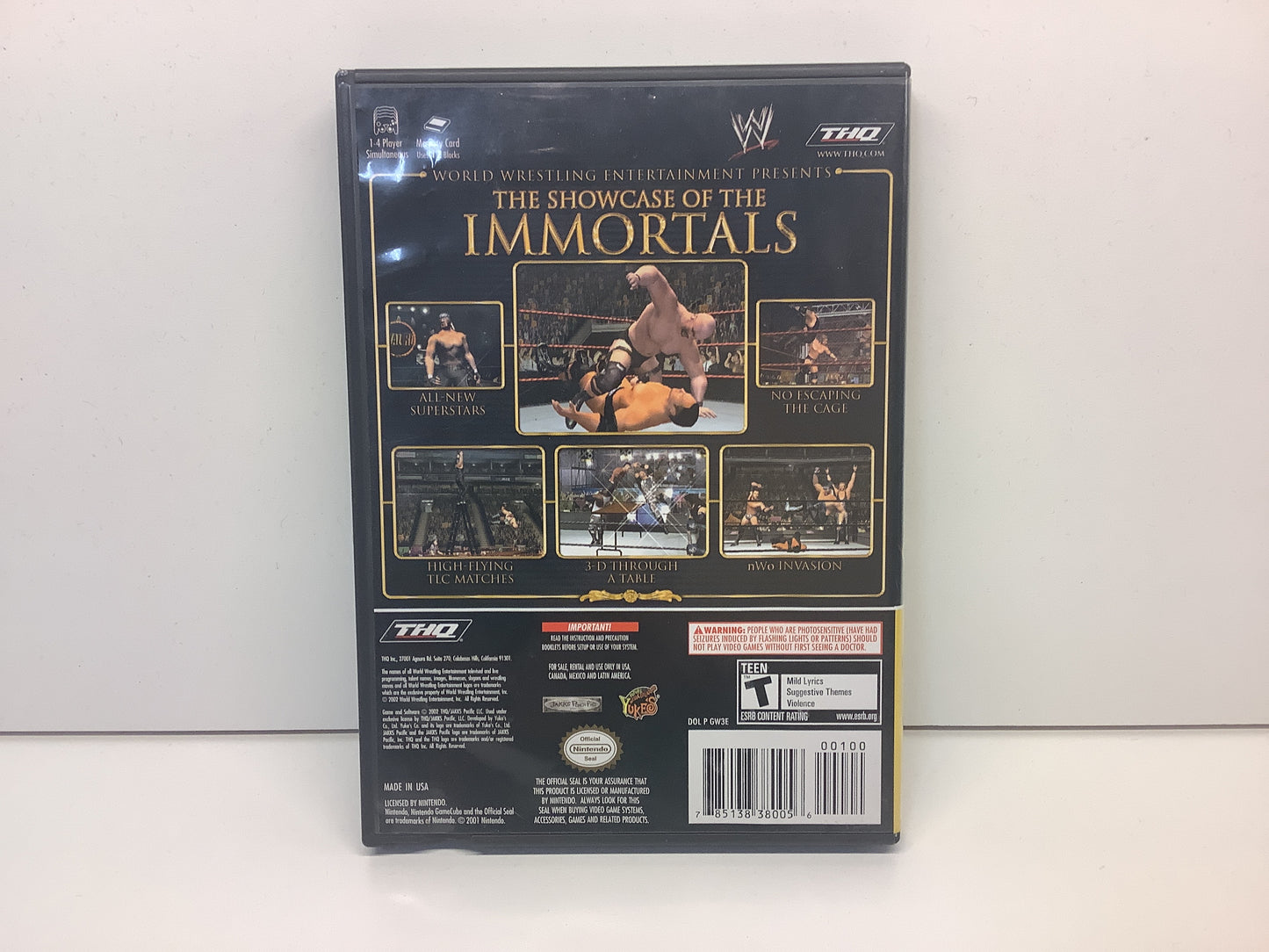 WWE Wrestlemania X8 [Player's Choice] - Gamecube