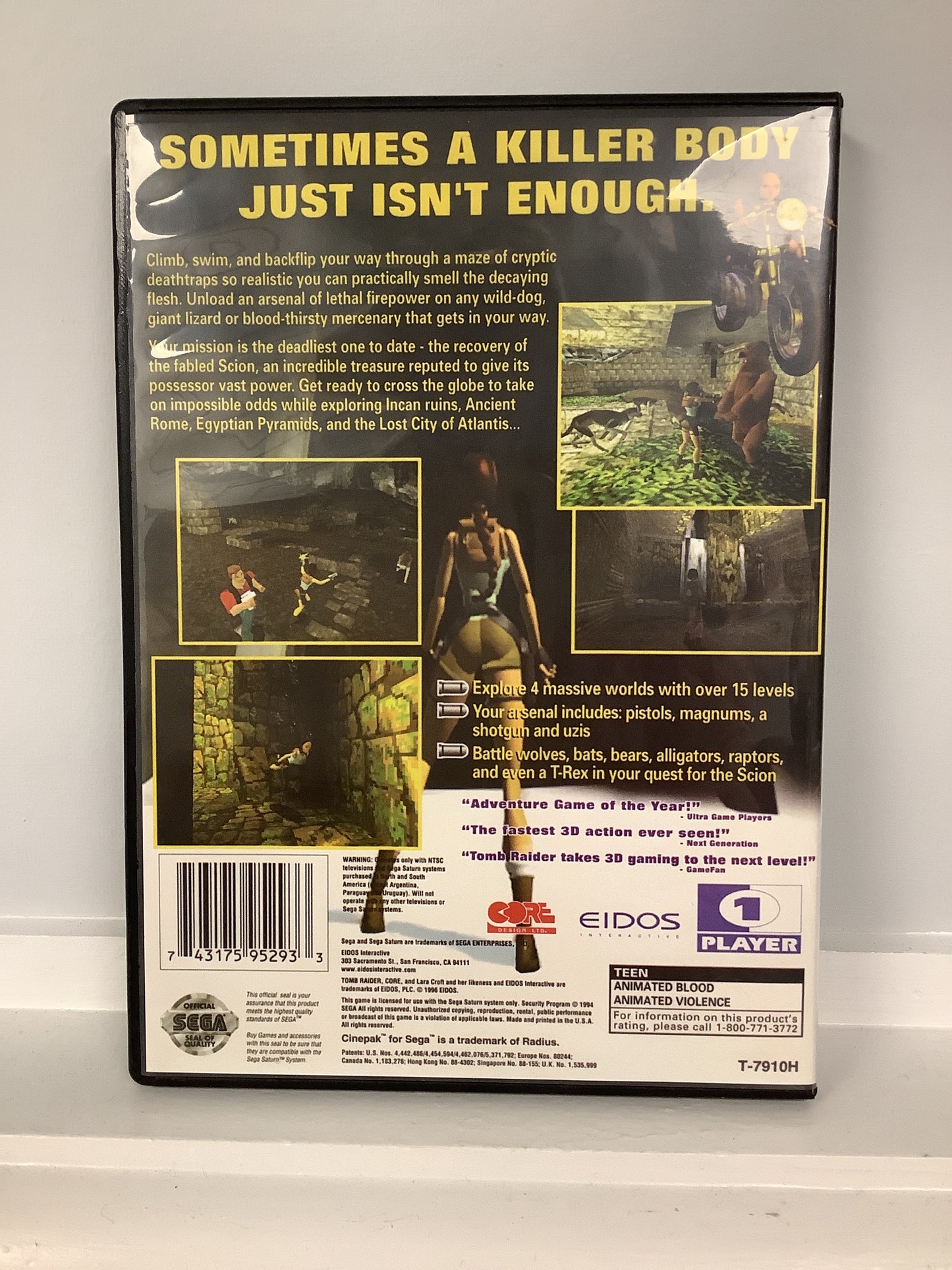 Tomb Raider - Sega Saturn