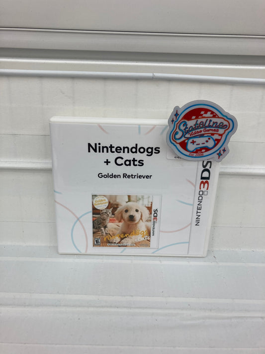 Nintendogs + Cats: Golden Retriever & New Friends - Nintendo 3DS