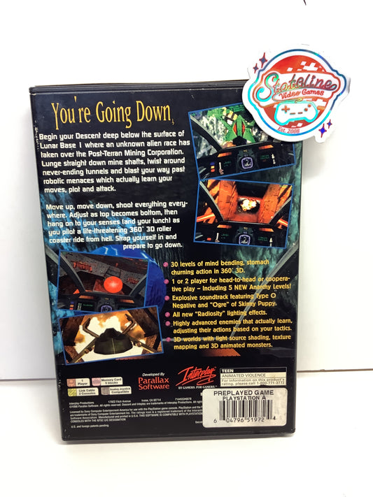 Descent [Long Box] - Playstation