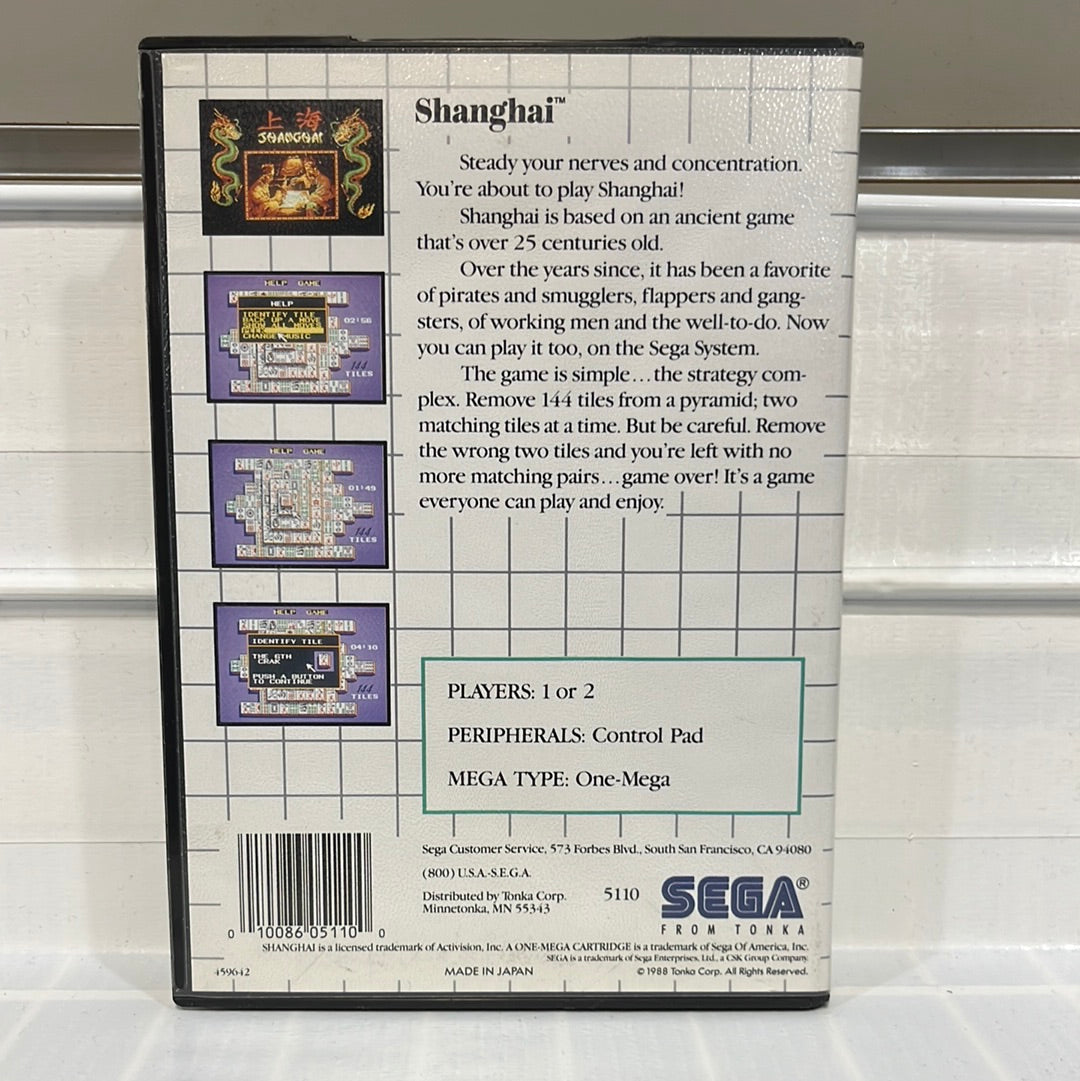 Shanghai - Sega Master System