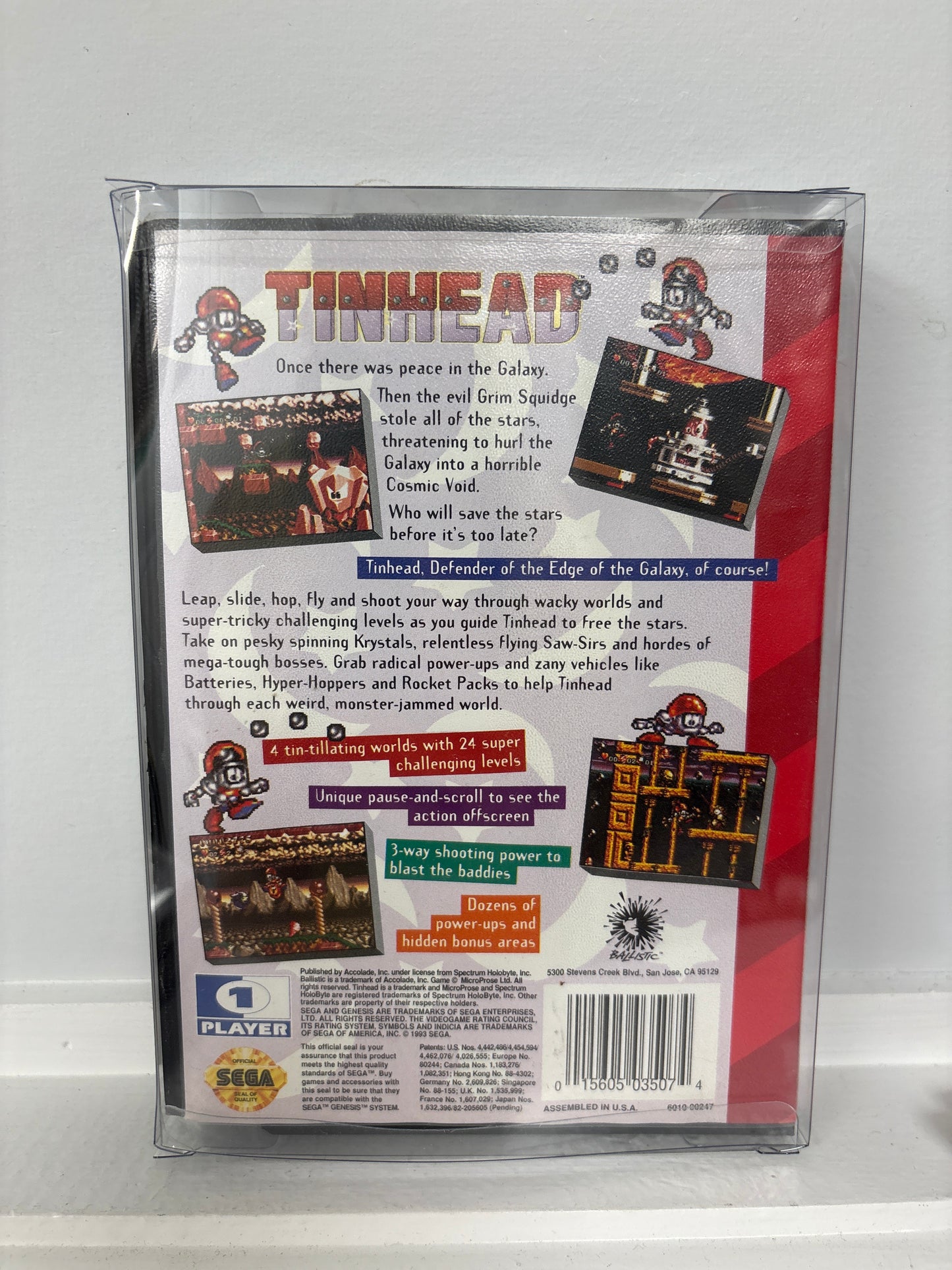 Tinhead - Sega Genesis