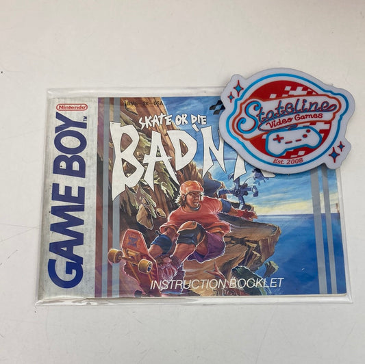 Skate or Die Bad n Rad - GameBoy