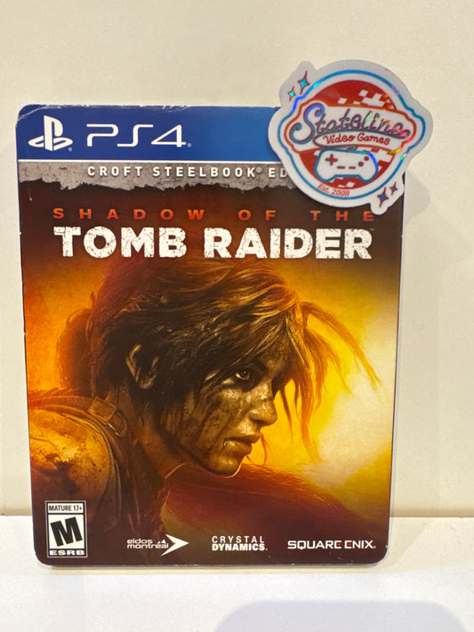 Shadow of the Tomb Raider [Croft Steelbook Edition] - Playstation 4