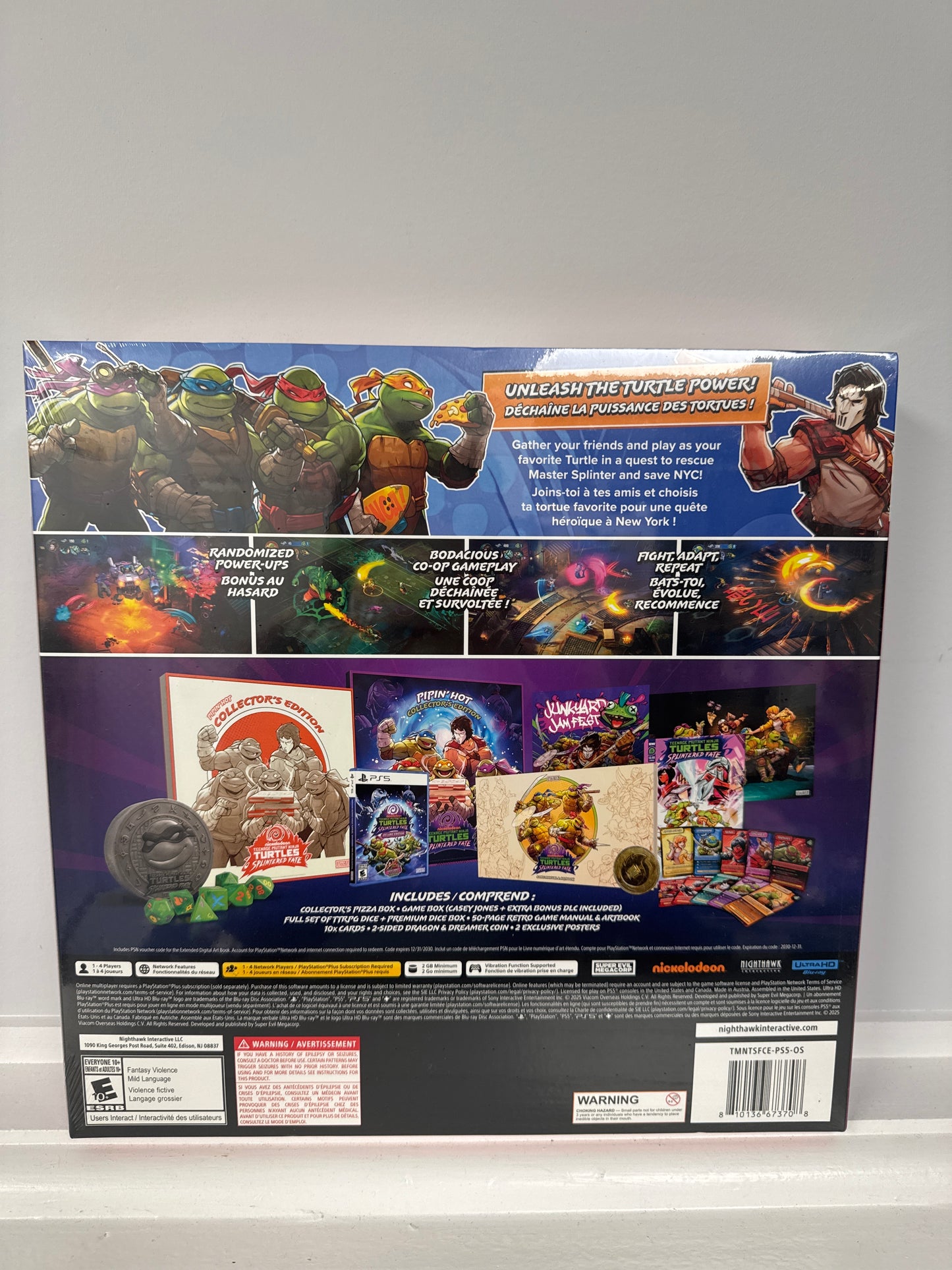 Teenage Mutant Ninja Turtles: Splintered Fate [Pipin' Hot Collector's Edition] - Nintendo Switch