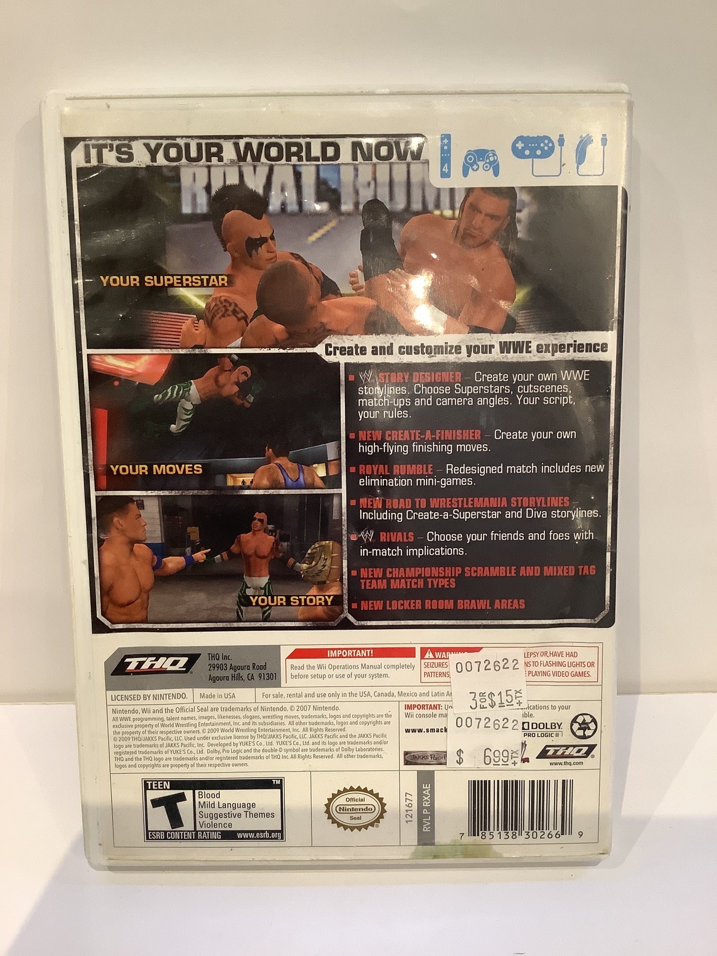 WWE Smackdown vs. Raw 2010 - Wii