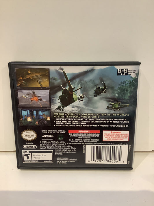 Call of Duty Black Ops - Nintendo DS