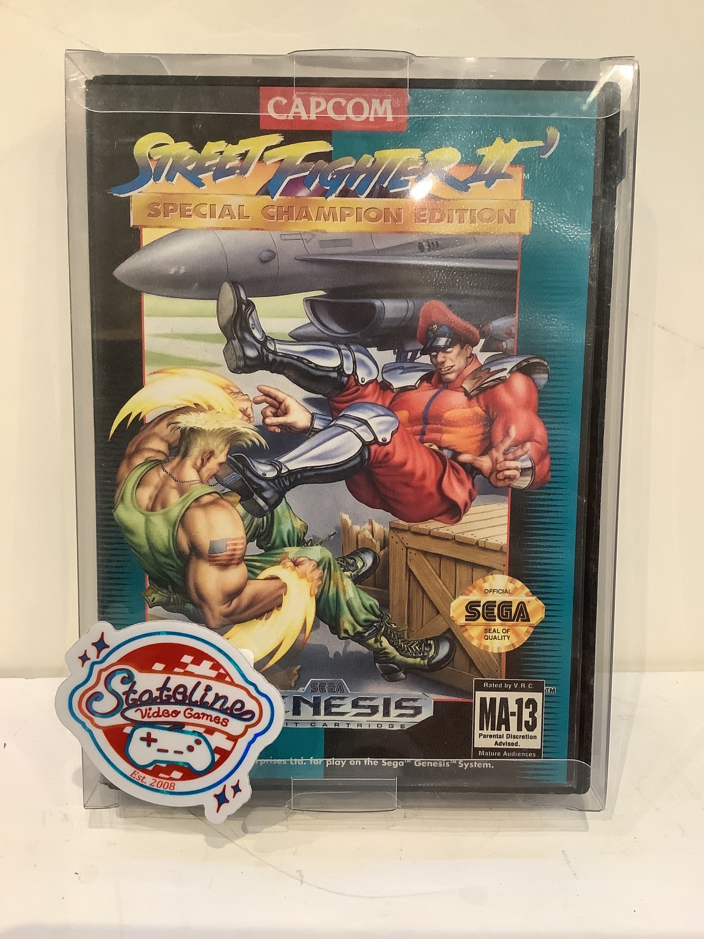 Street Fighter II Special Champion Edition - Sega Genesis