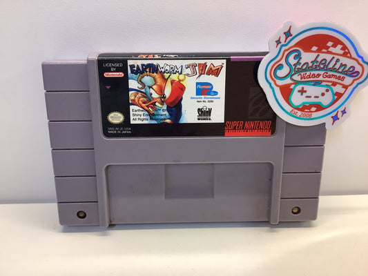 Earthworm Jim - Super Nintendo