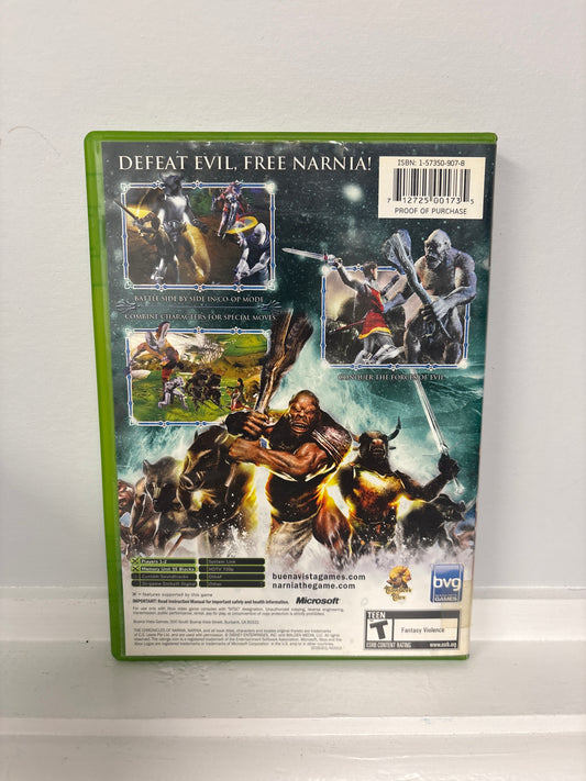 Chronicles of Narnia Lion Witch and the Wardrobe - Xbox