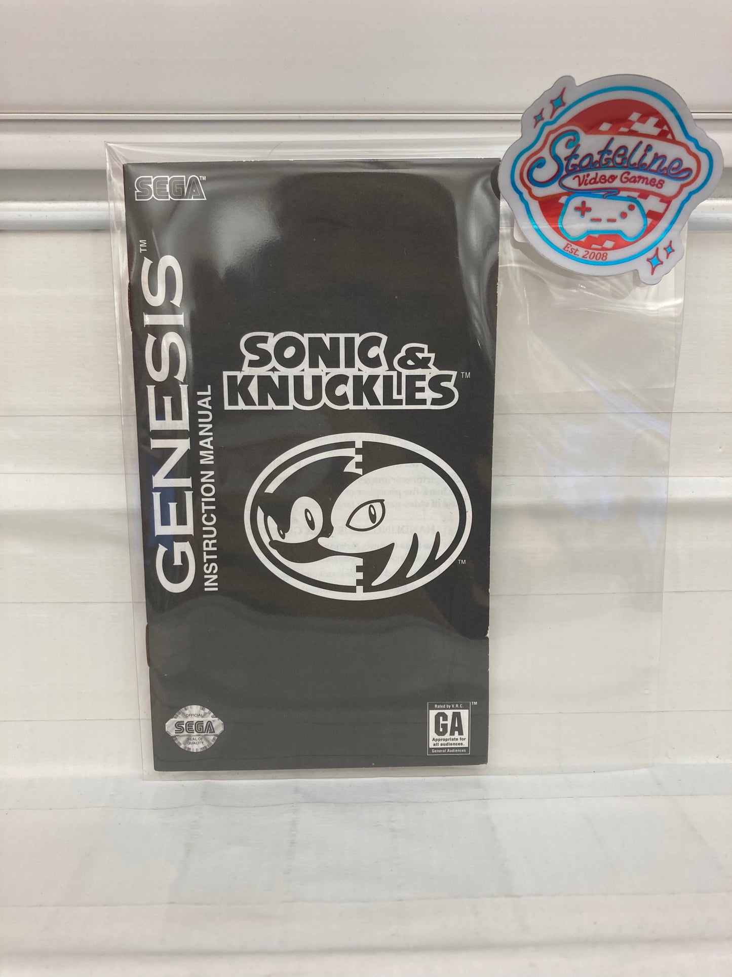 Sonic & Knuckles - Sega Genesis