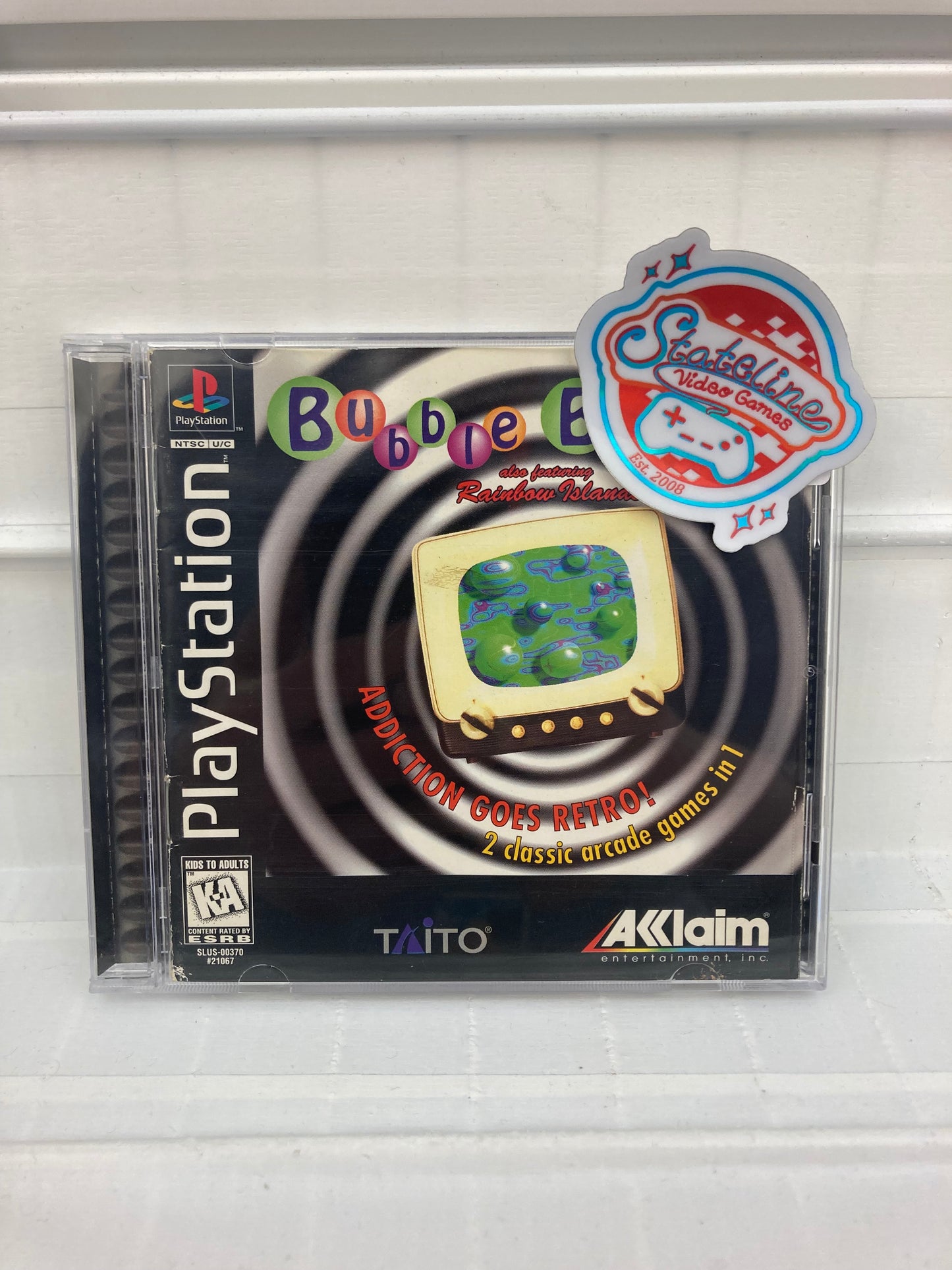 Bubble Bobble Featuring Rainbow Islands - Playstation