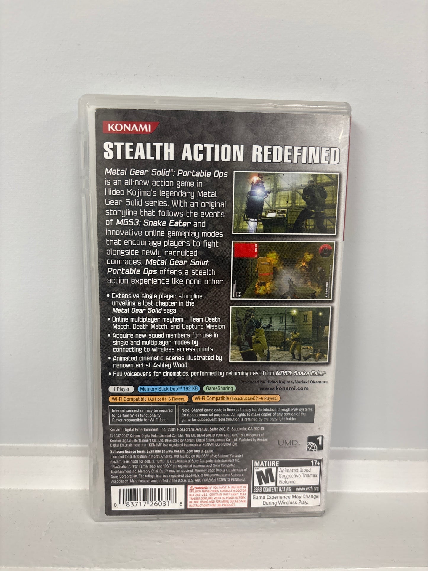 Metal Gear Solid Portable Ops [Greatest Hits] - PSP