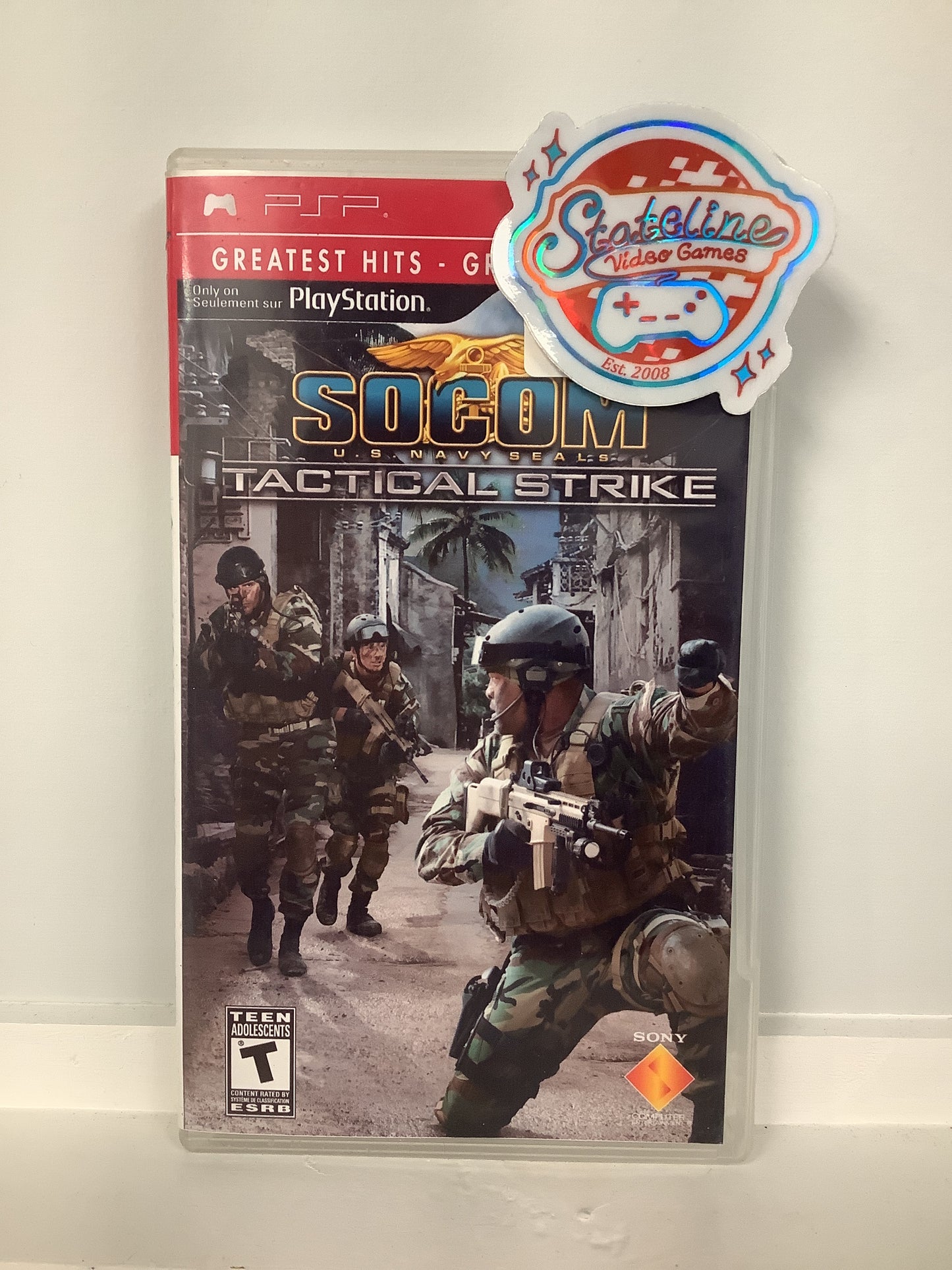 SOCOM US Navy Seals Tactical Strike [Greatest Hits] - PSP
