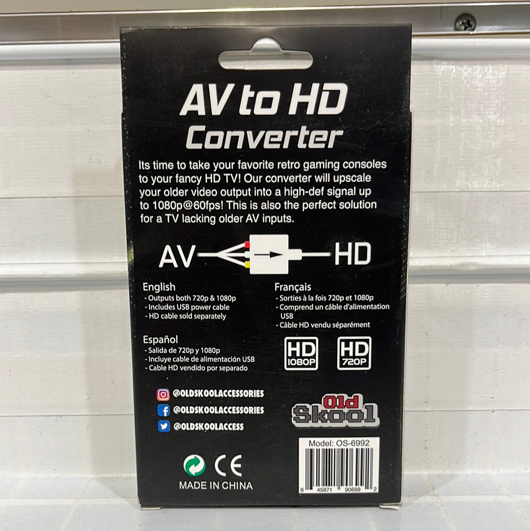 Old Skool AV to HDMI Converter - Misc