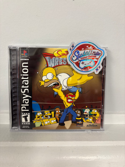 The Simpsons Wrestling - Playstation