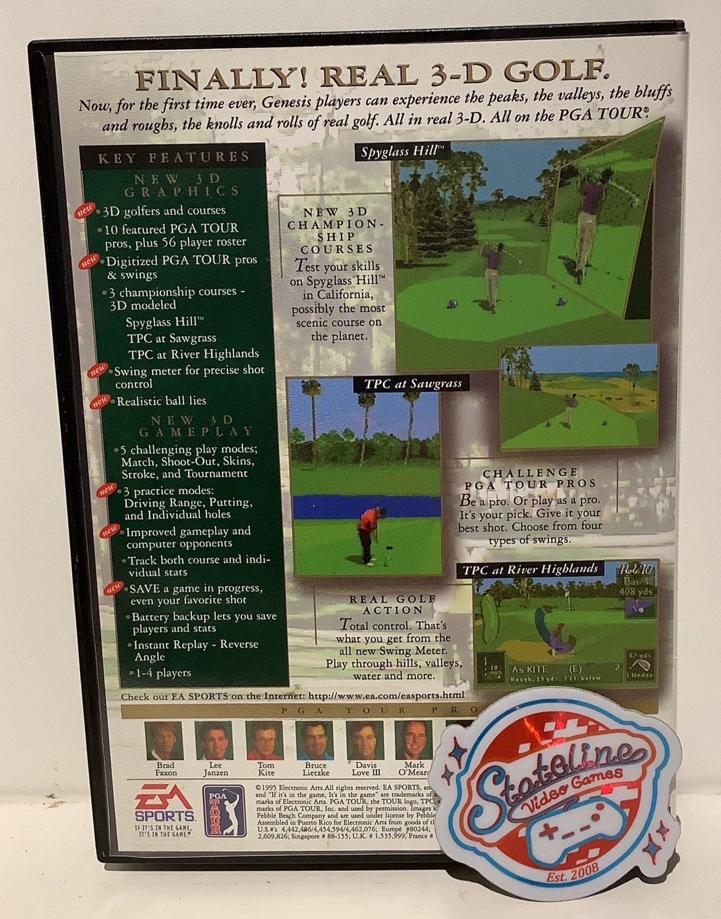 PGA Tour 96 - Sega Genesis