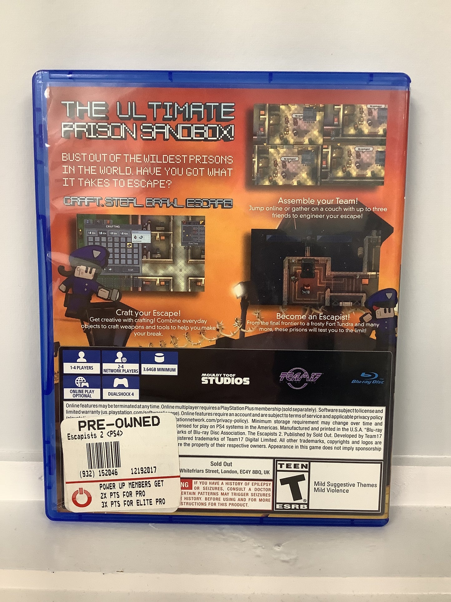 The Escapists 2 - Playstation 4
