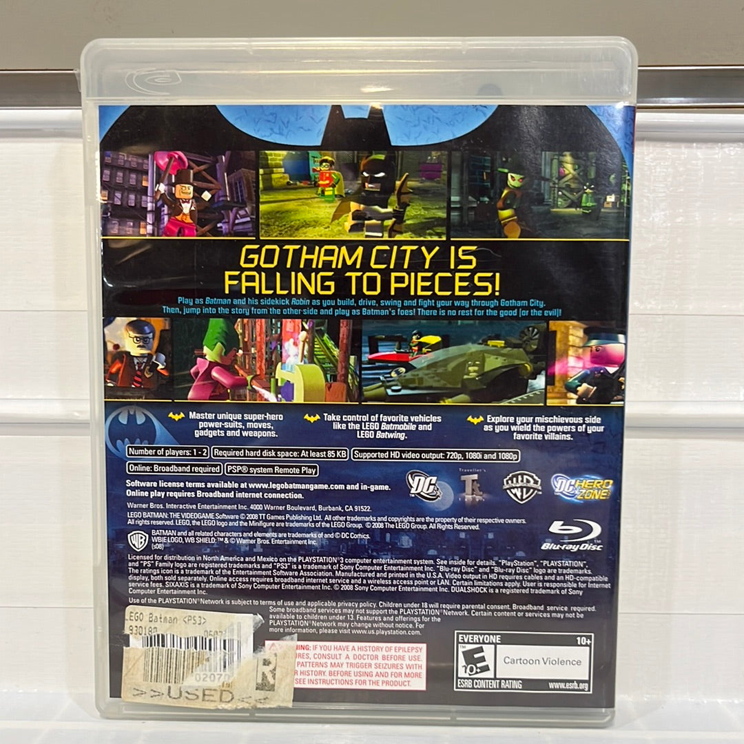 LEGO Batman The Videogame Playstation - Main Image