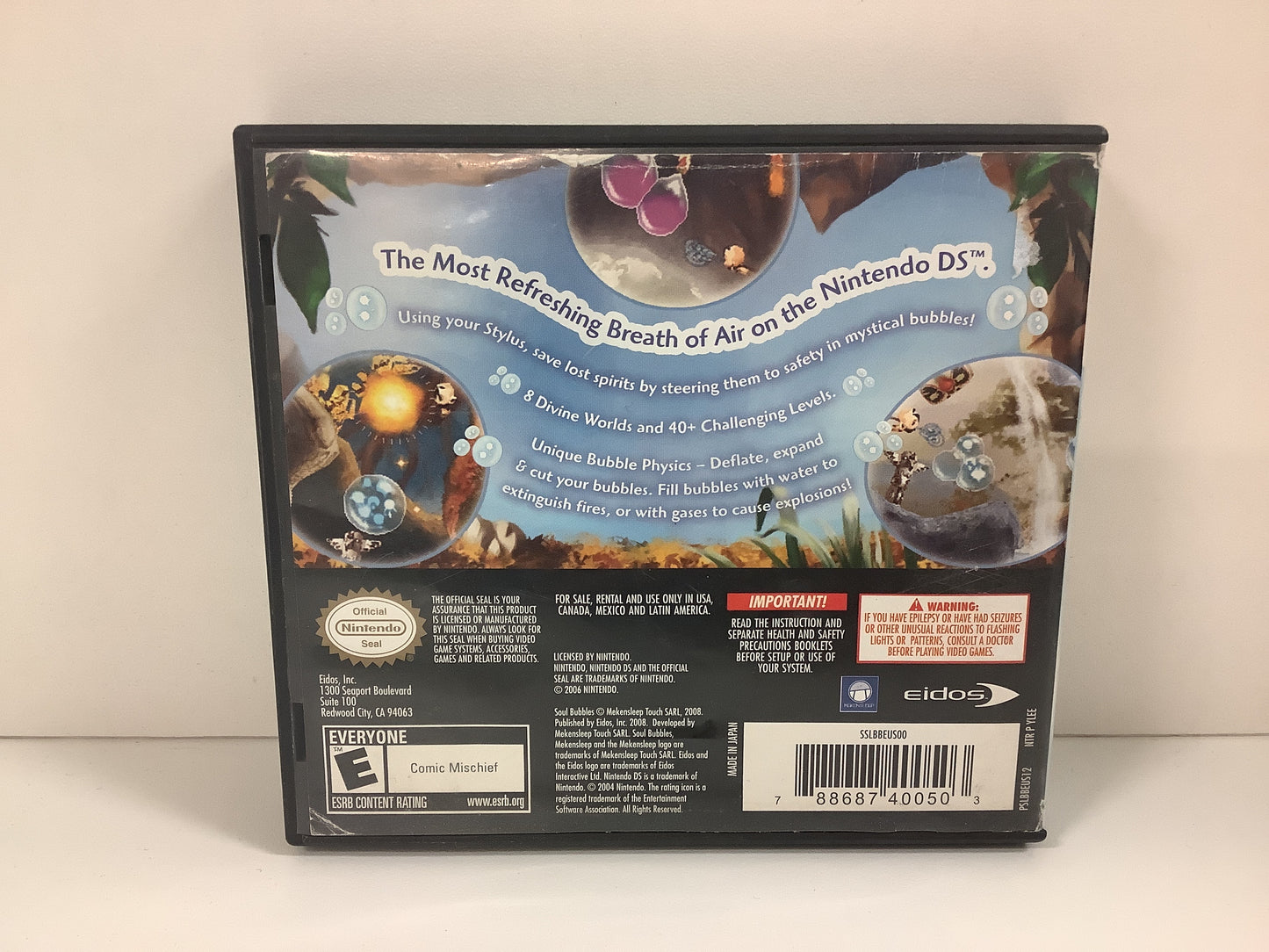 Soul Bubbles - Nintendo DS