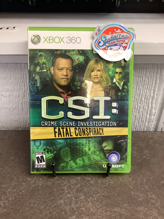 CSI: Fatal Conspiracy - Xbox 360